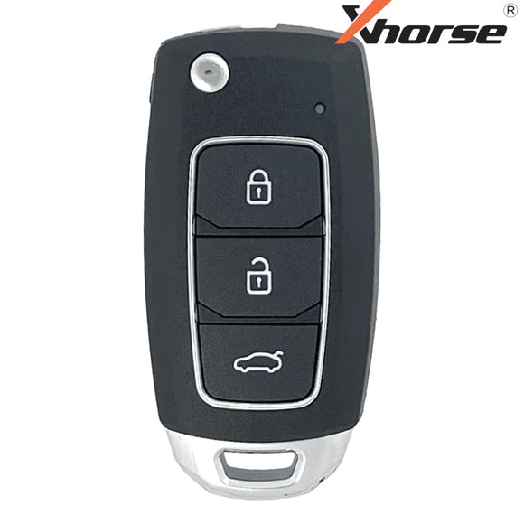 Xhorse Universal Hyundai Style Wired 3 Button Flip Key