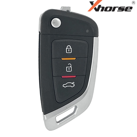 Xhorse Universal Knife Style Wired 3 Button Flip Key