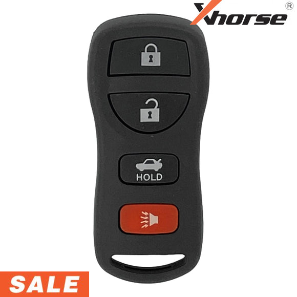 Xhorse Universal Nissan Style Wired 4 Button Remote Key