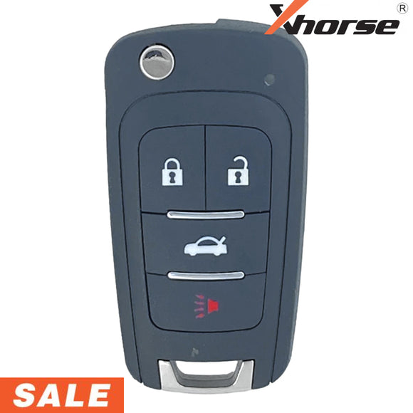 Xhorse Universal Gm Style Wireless 4 Button Flip Key