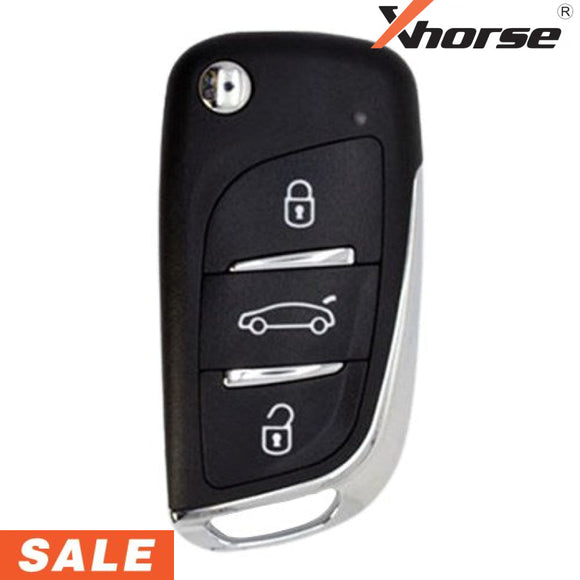 Xhorse Universal Generic Style Wireless 3 Button Flip Key