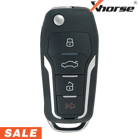 Xhorse Universal Ford Style Wireless 4 Button Flip Key