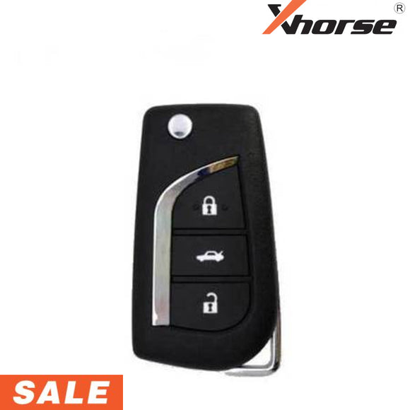 Xhorse Universal Toyota Style Wireless 3 Button Flip Key
