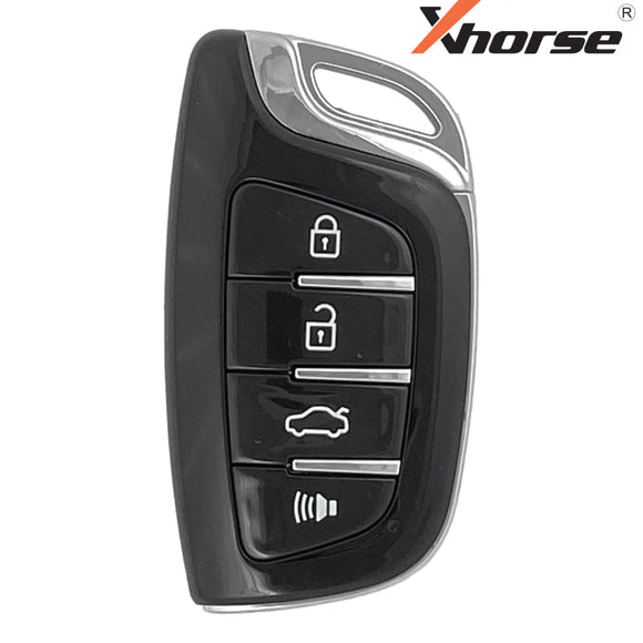 Xhorse Universal Crystal Style Smart 4 Button Remote Key