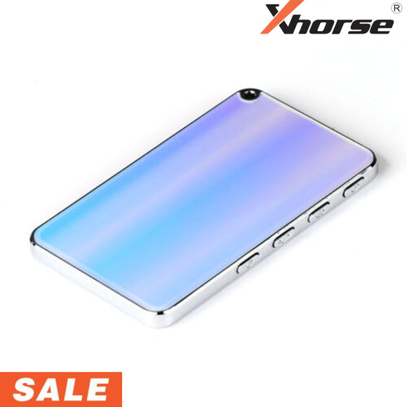 Xhorse Universal King Card Style Smart 4 Button Remote Blue Solid Key