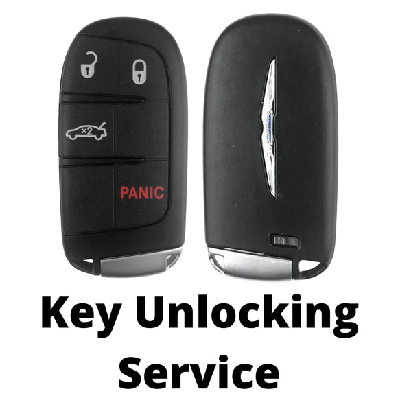 Chrysler 200 Smart Key Unlocking Service