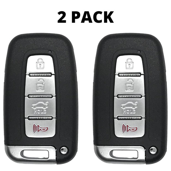 2 Pack - Hyundai Kia 4 Button Smart Key 2009-2015 Fcc: Sy5Hmfna04