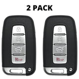 2 Pack - Hyundai Kia 4 Button Smart Key 2009-2015 Fcc: Sy5Hmfna04