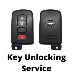 Toyota Smart Key Flash/Virginization Service