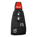 Brand New Button Pad Replacement For Chrysler / Dodge Jeep Ram Fobik (V5) 5 W/ Hatch Key Shell